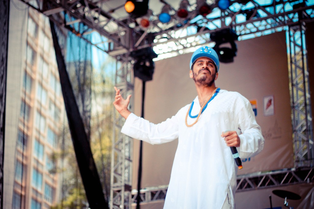 Criolo contagiou a Boca Maldita com sua obra multifacetada e militante. Foto: Maíra Roesler