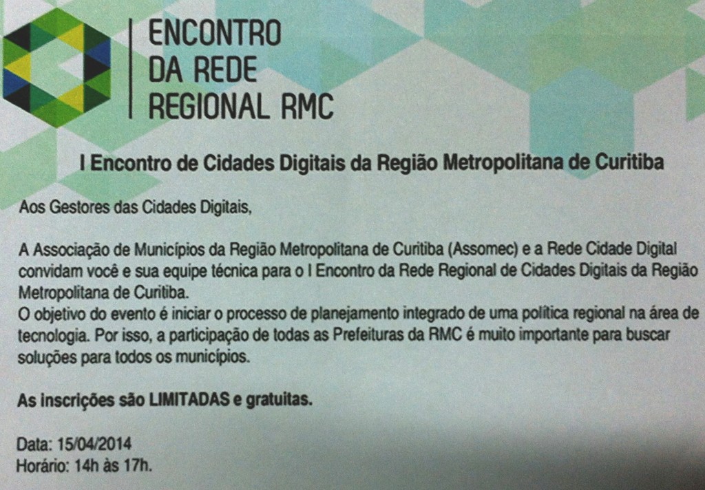 1 encontro cidades digitais