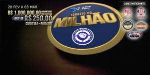 Torneio do Milhão conta com premiação milionária por apenas R$250. (Foto: Divulgação)