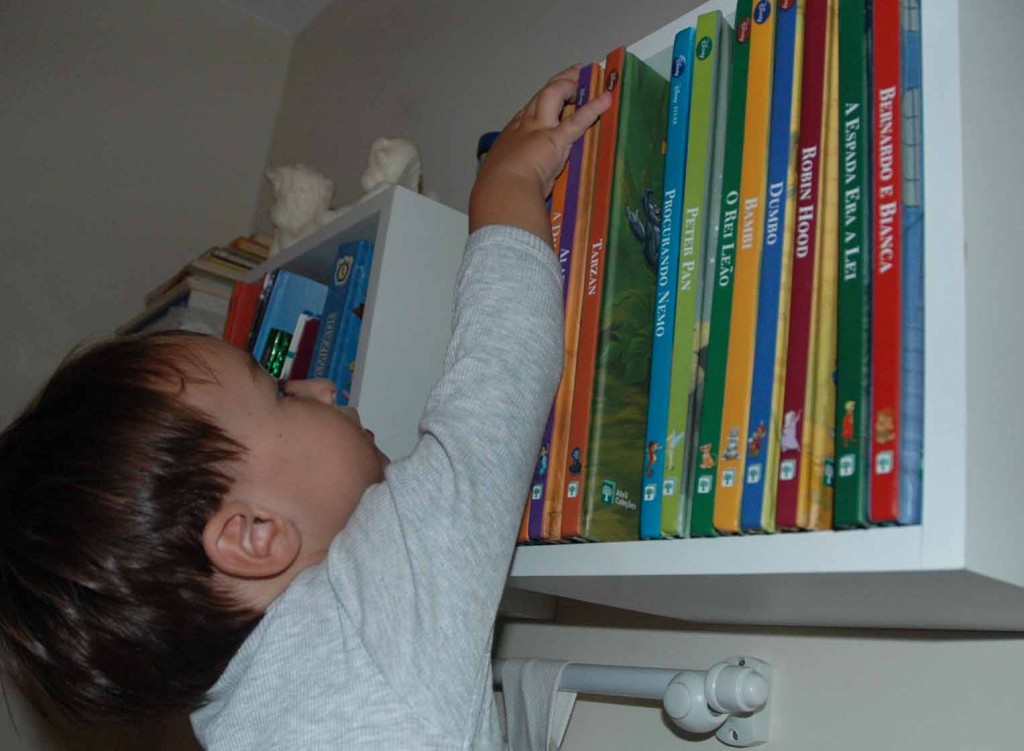 A leitura pode ser incentivada desde cedo (Foto: Paula Martins)