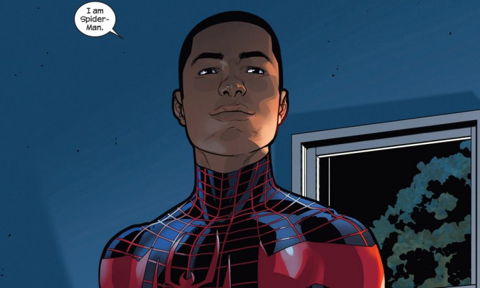 Miles Morales é o primeiro homem-aranha negro e existem expectativas de que um dia estreie nos cinemas (Foto: Reprodução)