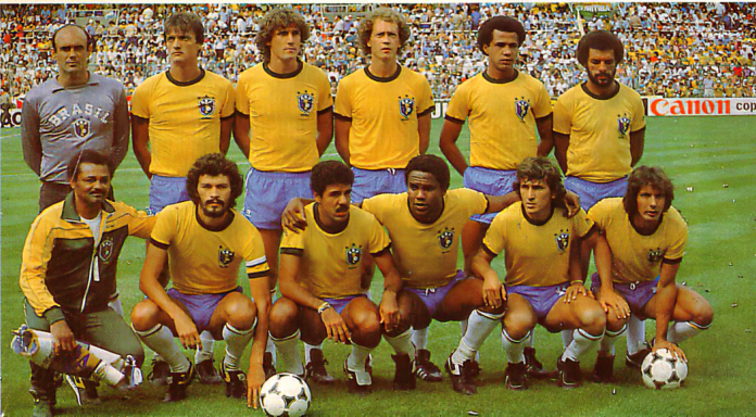 A seleção brasileira de 1982